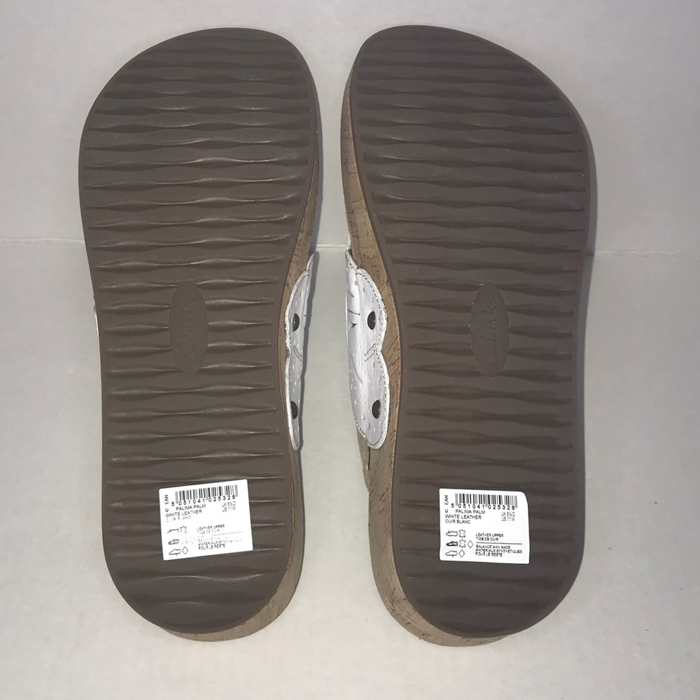 Clarks’ White Sandals Palima Palm 11M BNIB. - Picture 13 of 13